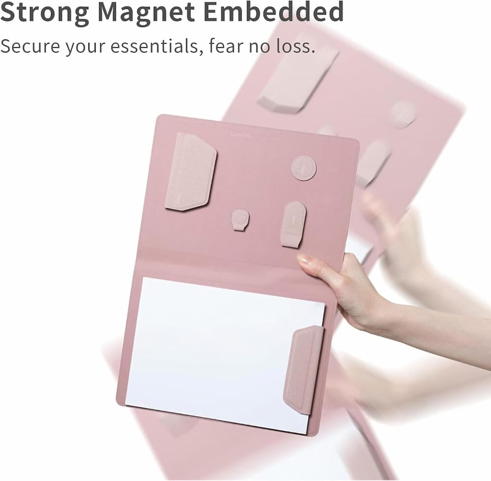 Magfolio - Magnetisches Business-Portfolio A5 – Organizer mit Klemmbrett & Zubehör