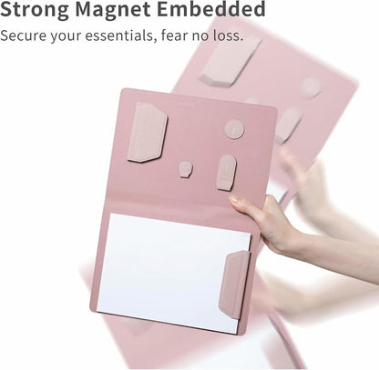 Magfolio - Magnetisches Business-Portfolio A5 – Organizer mit Klemmbrett & Zubehör