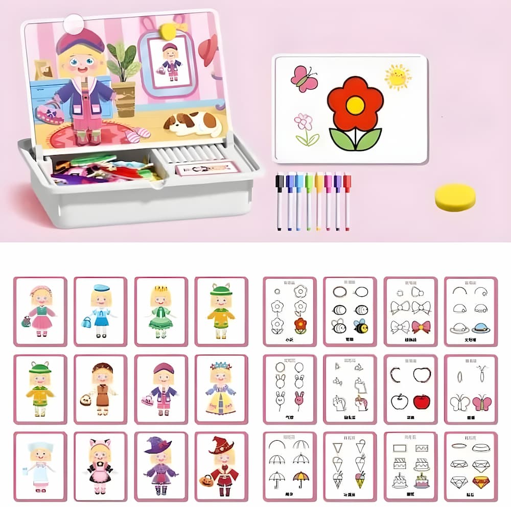 CreaFaces - Lernspiel Gesichter-Puzzle — Kreativität & Wahrnehmung stärken
