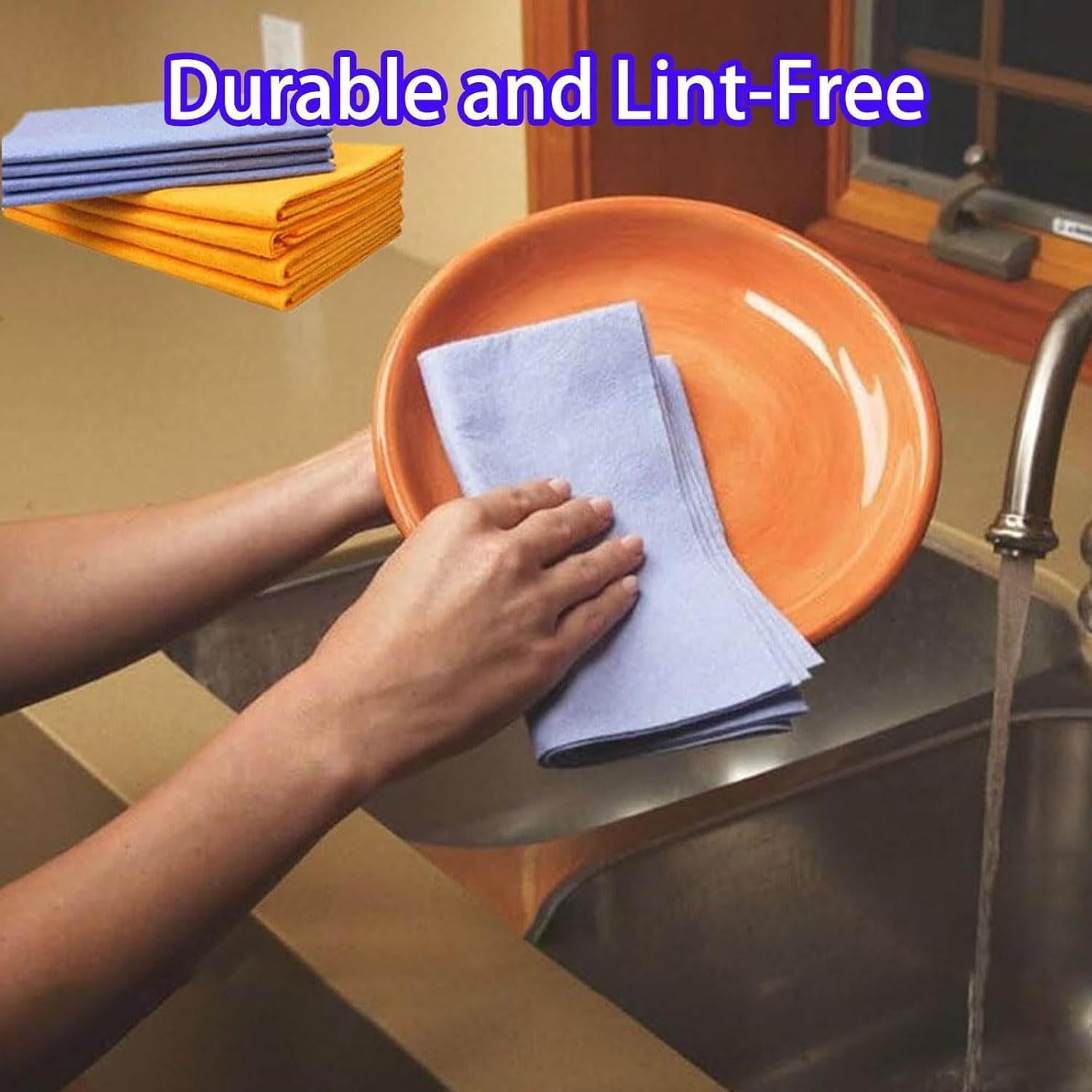 MagicTowel - Waschbare Reinigungstücher — 8er Set, langlebig & saugfähig