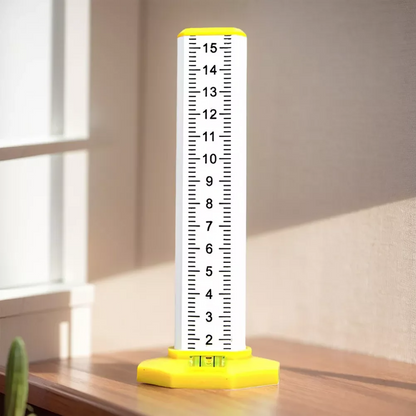 LaserMeasure - Präzisions-Höhenmessstab — Magnetfuß mit eingebauten Libellen