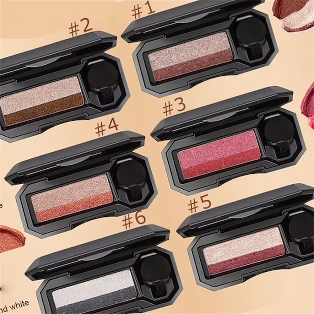 Glamour Eyeshadow -  Perfekte zweifarbige Lidschattenpalette