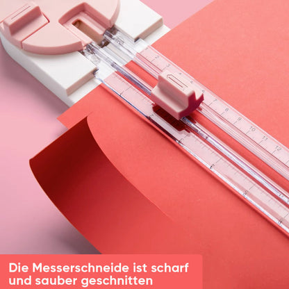 PaperCutter - 4-in-1-Papierschneider – für Karten, Scrapbooking und kreative Deko