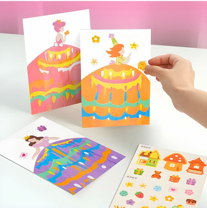ColorSwipe -Kreatives Kinder Rakel-Malkit - Künstlerischen Spaß entfesseln!