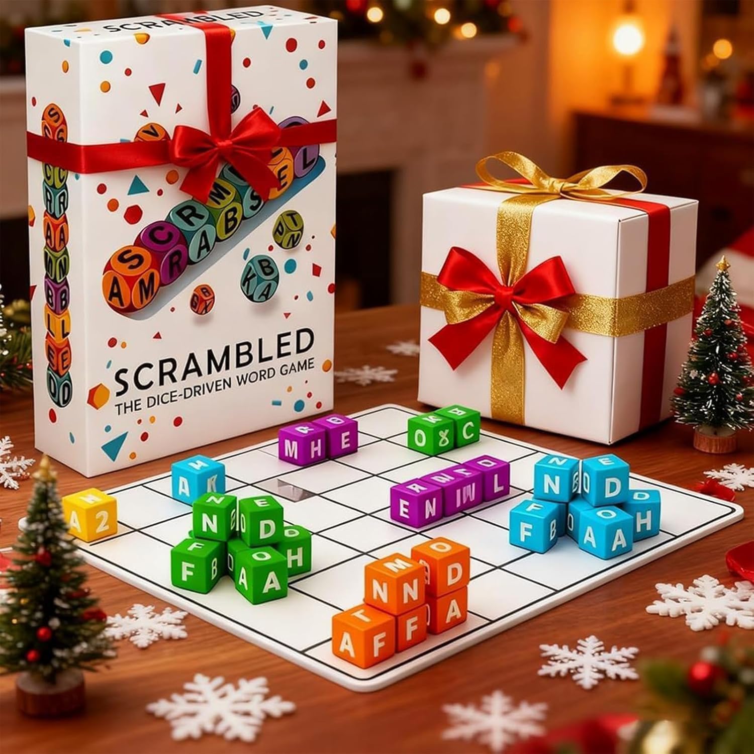 DiceLetter - Würfel-Wortspiel – Gehirntrainingsspiel