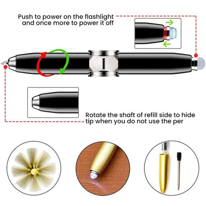 FidgetStift - 3-in-1 Fidget-Stift zur Stressreduktion