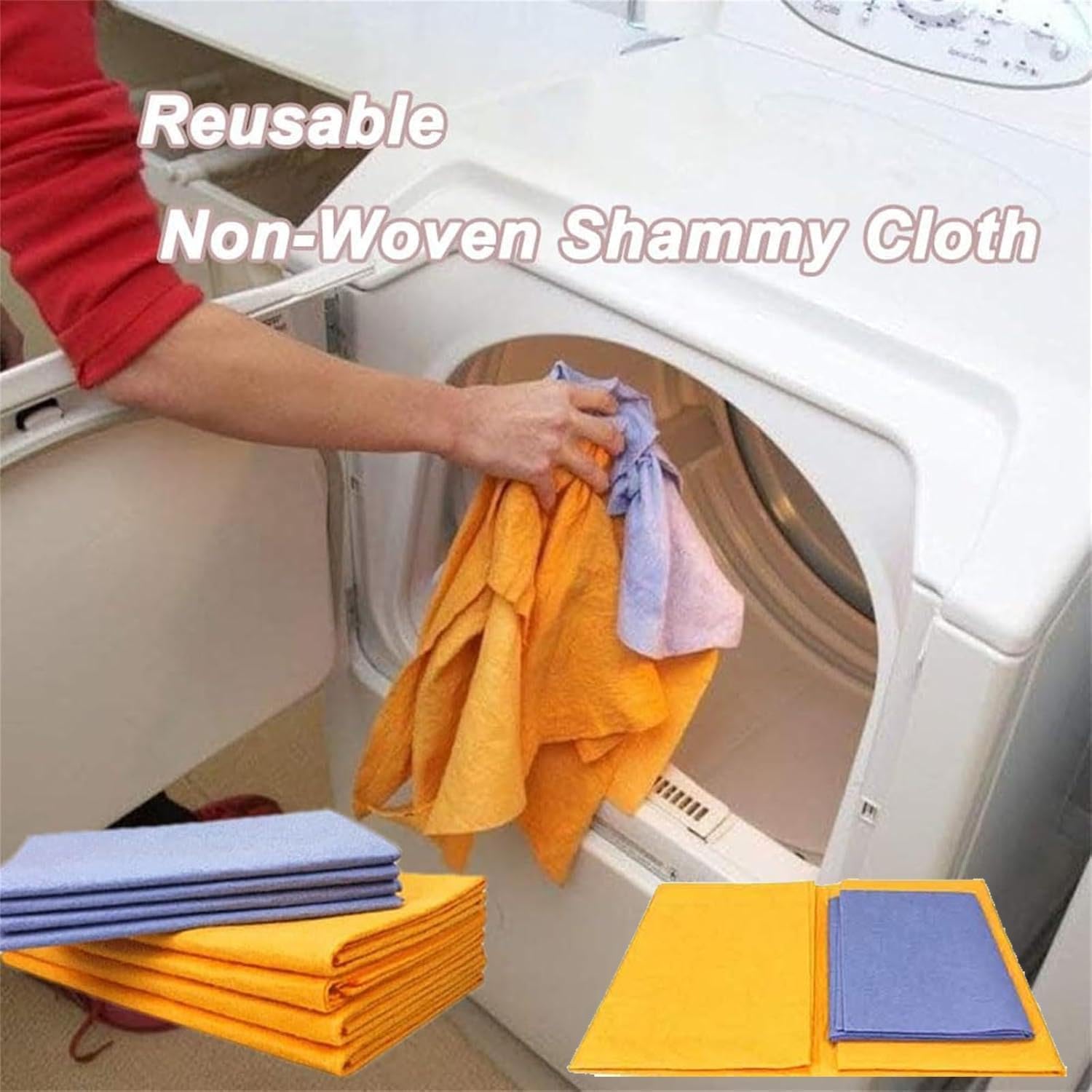 MagicTowel - Waschbare Reinigungstücher — 8er Set, langlebig & saugfähig