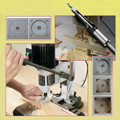 ChiselDrill - Hohlmeißel-Bohrer – Präzises quadratisches Loch Holzwerkzeug