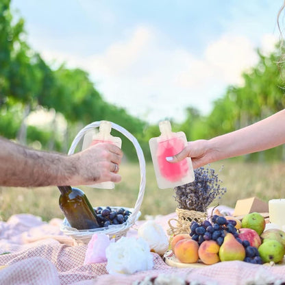 TravelPouche - 5-teiliges Reise-Set für Lotionen – Leicht & Auslaufsicher