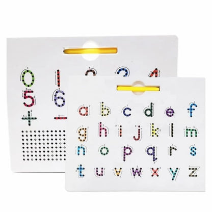 MagBoards - Doppelseitige Magnetbuchstaben-Tafel