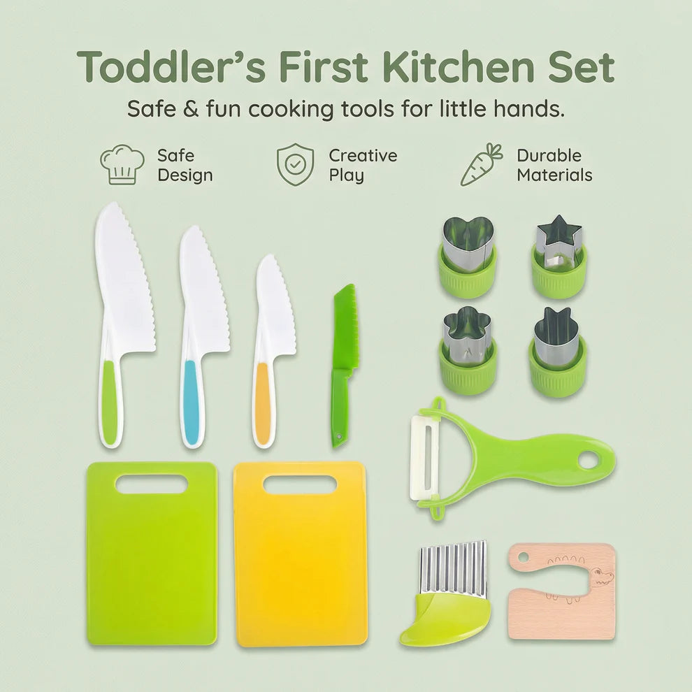 Kids Cooking Knife - Wecken Sie mit jedem sicheren Schnitt das Selbstvertrauen und die Kreativität Ihres Kindes