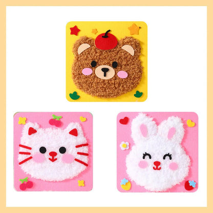Fuzzy Drawings - Set zum Basteln einer Stickpuppe