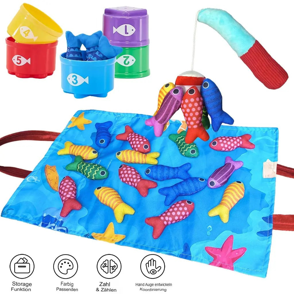 MagnetFishing - Weiches Angel-Spielset