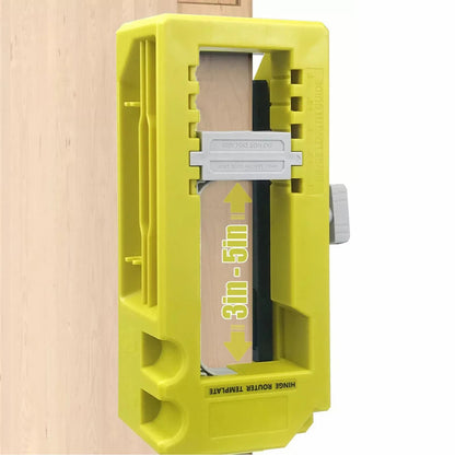 HingeJig - Türband Schablone Fräsen — Einfache Installation runder & eckiger Scharniere