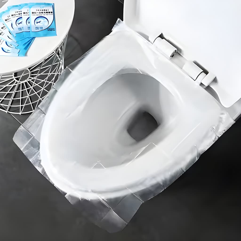 HygeneCover - Persönlicher Toilettensitzbezug für unterwegs [50 Stück)