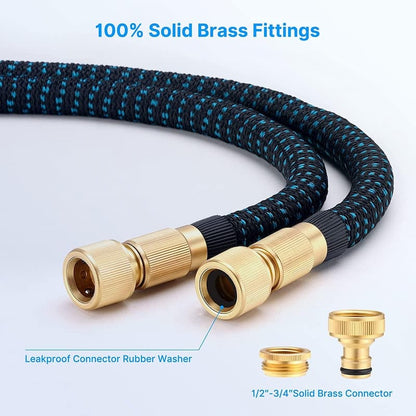 Expanding Water Hose - Dehnbarer Gartenschlauch – Dehnt sich auf die 3-fache Länge aus