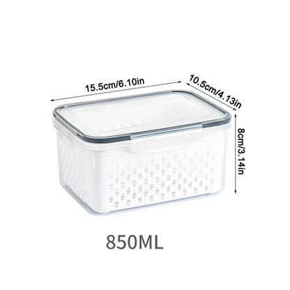 Fresh Containers - Easy Drain-Lebensmittelbehälter