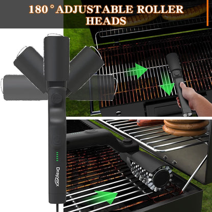 Electric BBQ Grill Brush - So reinigen Sie Ihren Grill am effektivsten | Kabellos und wiederaufladbar