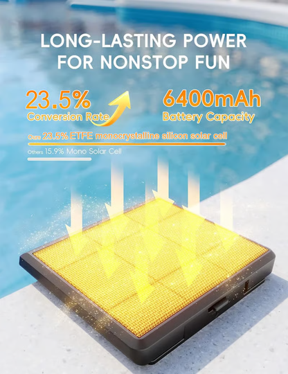 Pool Light - Solarbetriebene Pool-Stimmungsbeleuchtung