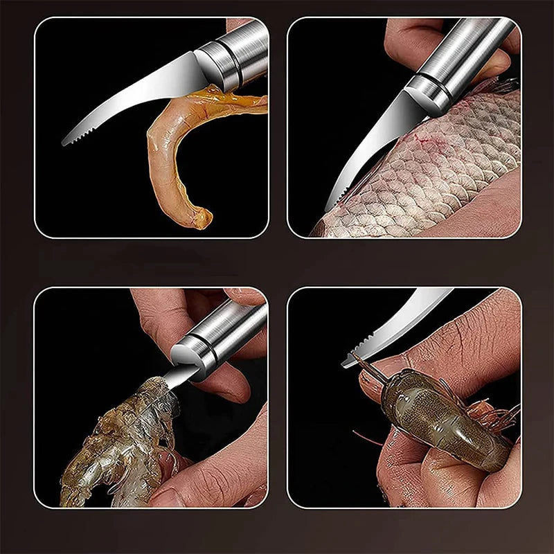 Shrimpr - 5 in 1 Werkzeuge zum Reinigen von Garnelen