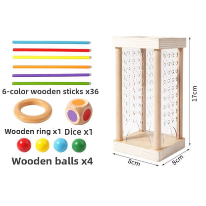 StickTower - Holz-Stäbchen-Spiel