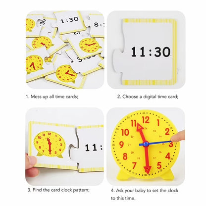Clock Reading - Spielzeug zum Erlernen der Uhrzeit