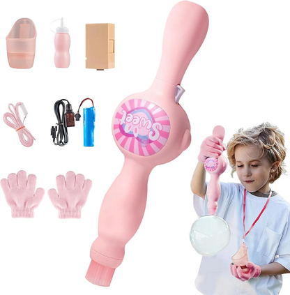 Bubble Wand - Nebelgefüllte Blasen mit Licht und Musik