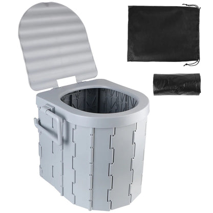 FoldToilet - Tragbare Falttoilette für Reisen