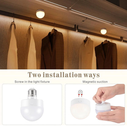 BatteryBulb - Wiederaufladbare LED-Lampe [E27]