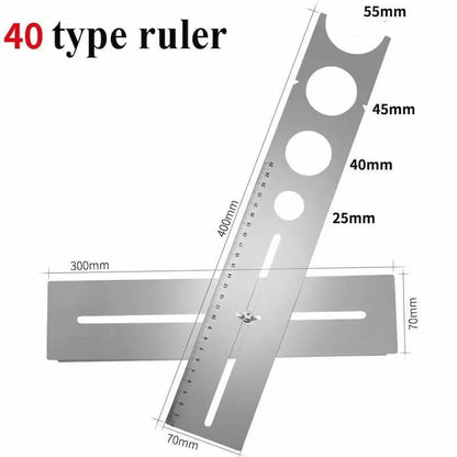 TileGauge - Vollwinkel-Fliesbohrschablone — Dein bester Helfer bei Renovierungen