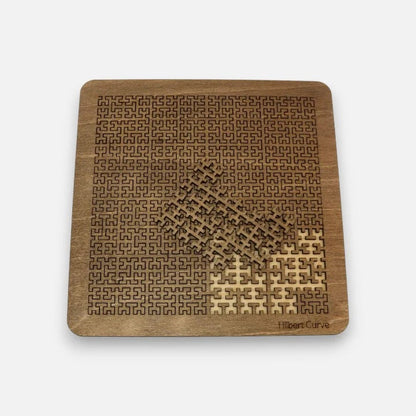 PatternPuzzle - Fraktal-Holzpuzzle