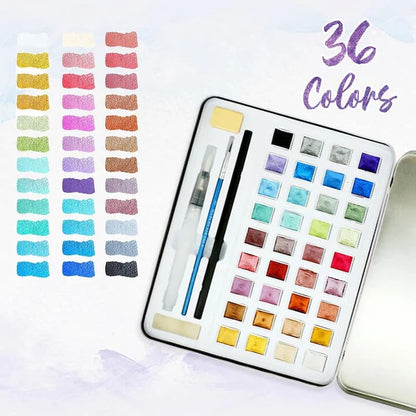 MetalicPaint - Intensive Metallic-Farbe Set für lebendige Kreationen
