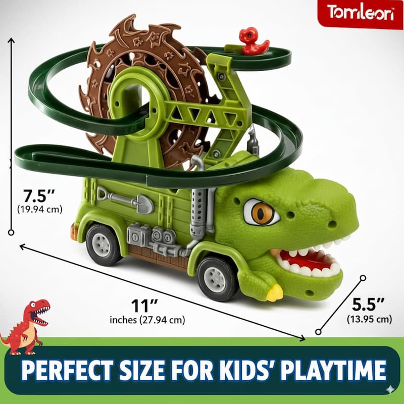 DinoRollerCoaster - Actiongeladener Dino-Spaß