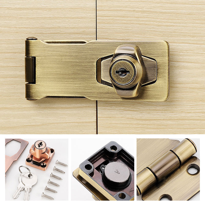 Cabinet Lock - Türschloss mit Scharnierriegel und 2 Schlüssel