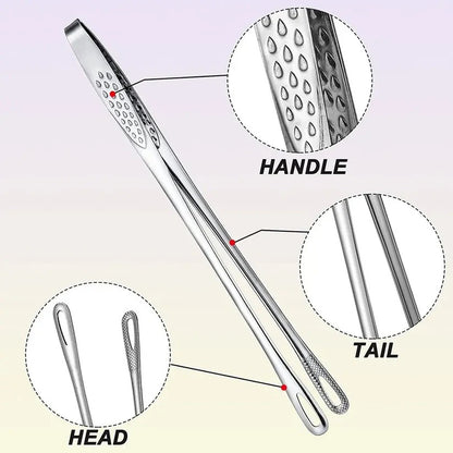 CookingTongs - Edelstahl-Grillzangen für sicheren und festen Griff