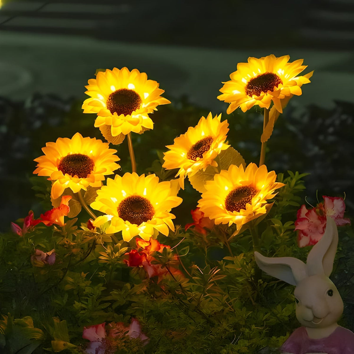 Solar Sunflowers - Verzaubern Sie Ihre Abende mit müheloser, bezaubernder Gartenmagie