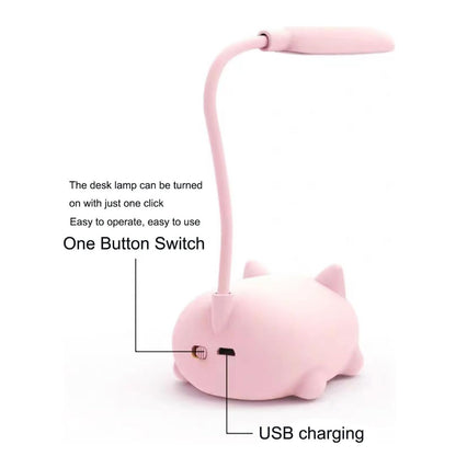 CattyLamp - USB Katzenlampe – Mini LED Nachtlicht mit sanftem Licht