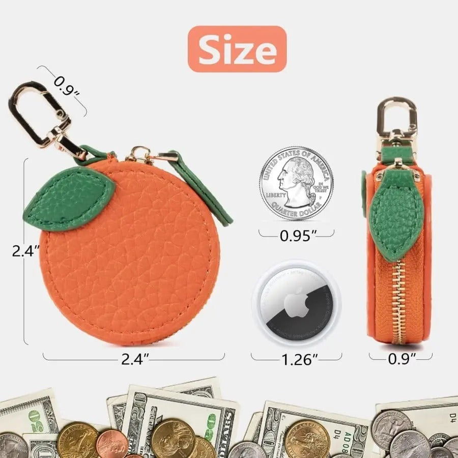 MiniWallet - Mini-Münzbörse im Obst-Look — Stylishes Detail & süße Geschenkidee