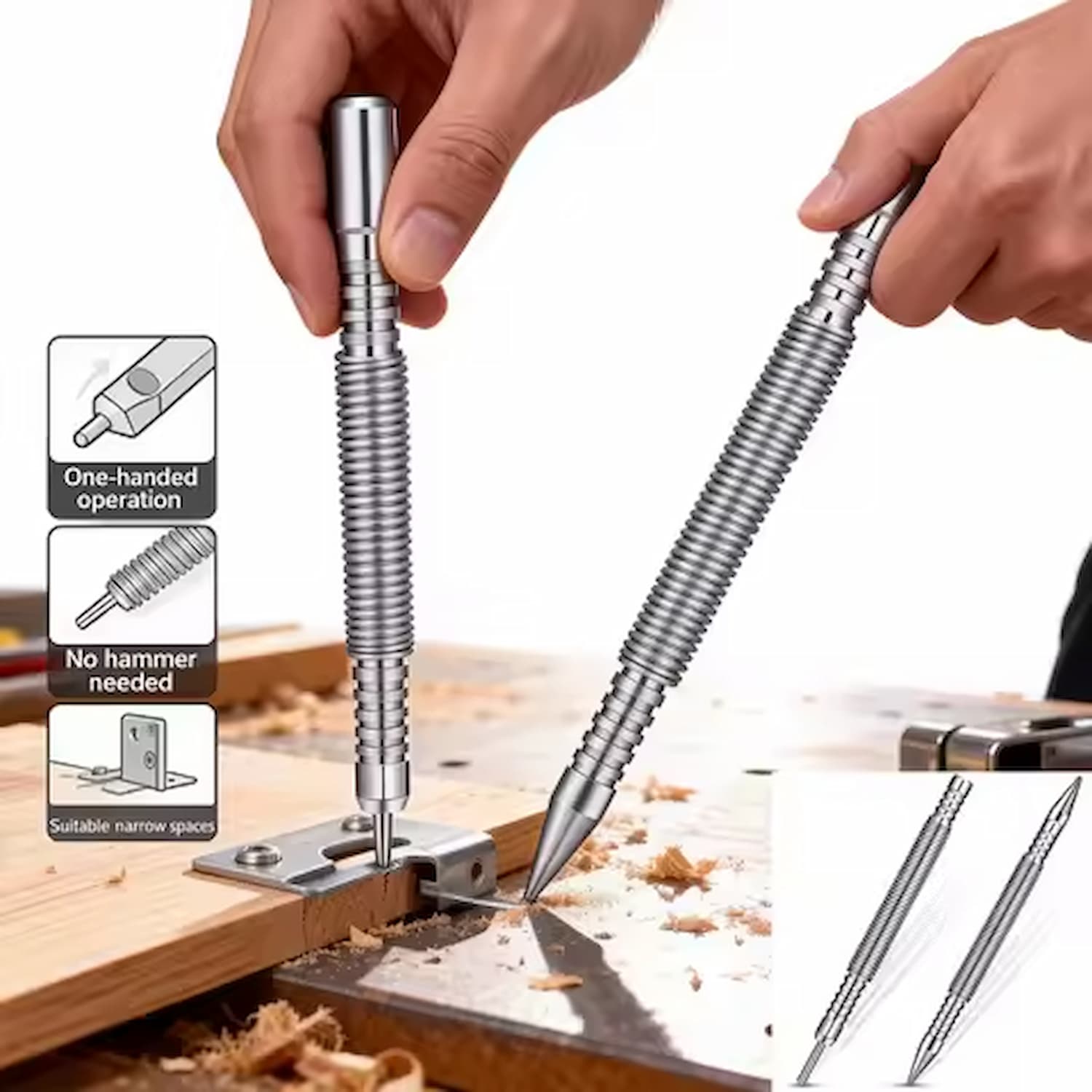 Nail Punch - Hammerloses Nagelausdrückwerkzeug