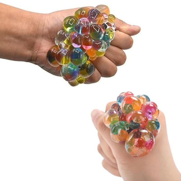 BubbleSqueeze™ - Regenbogen-Stressabbau-Ball!