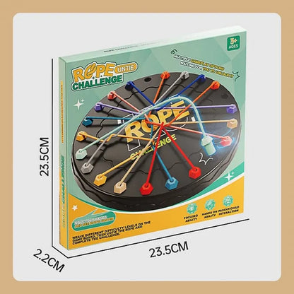 StringKnots - Kniffliges Seilaufwickelbrett Spiel — Fordere deine Gegner heraus