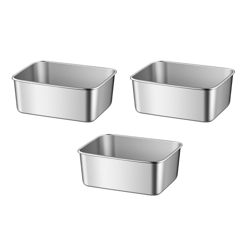 PrepContainer - Lebensmittelbehälter aus Edelstahl [2+1 GRATIS!!]