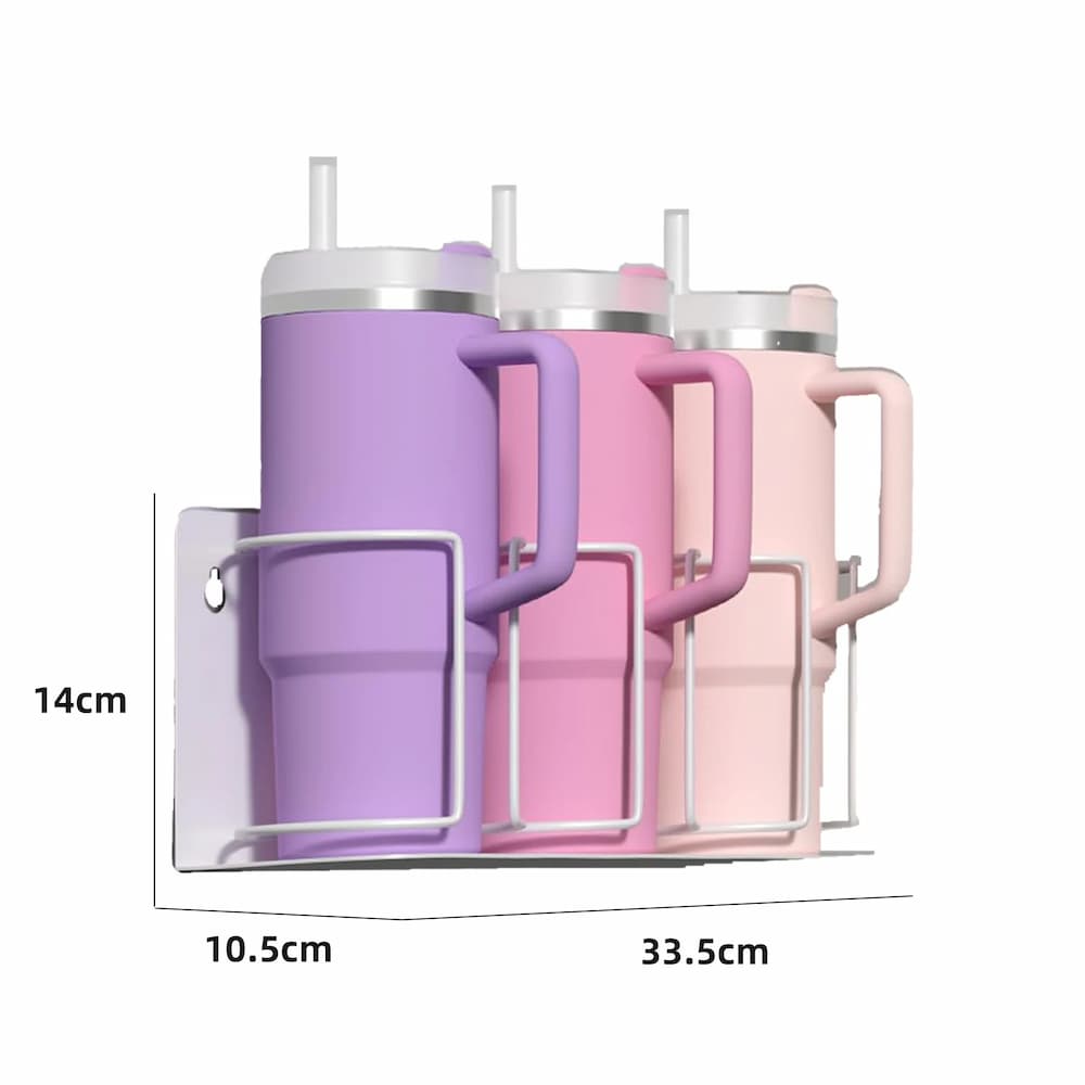 FlaskRack - Magnetischer Tassenhalter — Ihre Lieblingsbecher stets bequem erreichbar