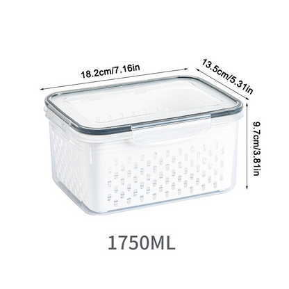 Fresh Containers - Easy Drain-Lebensmittelbehälter