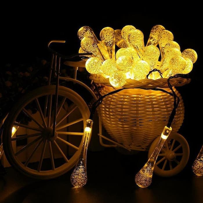 DropLights - Solar Lichterkette – Bringt Wärme und Zauber in Ihren Garten