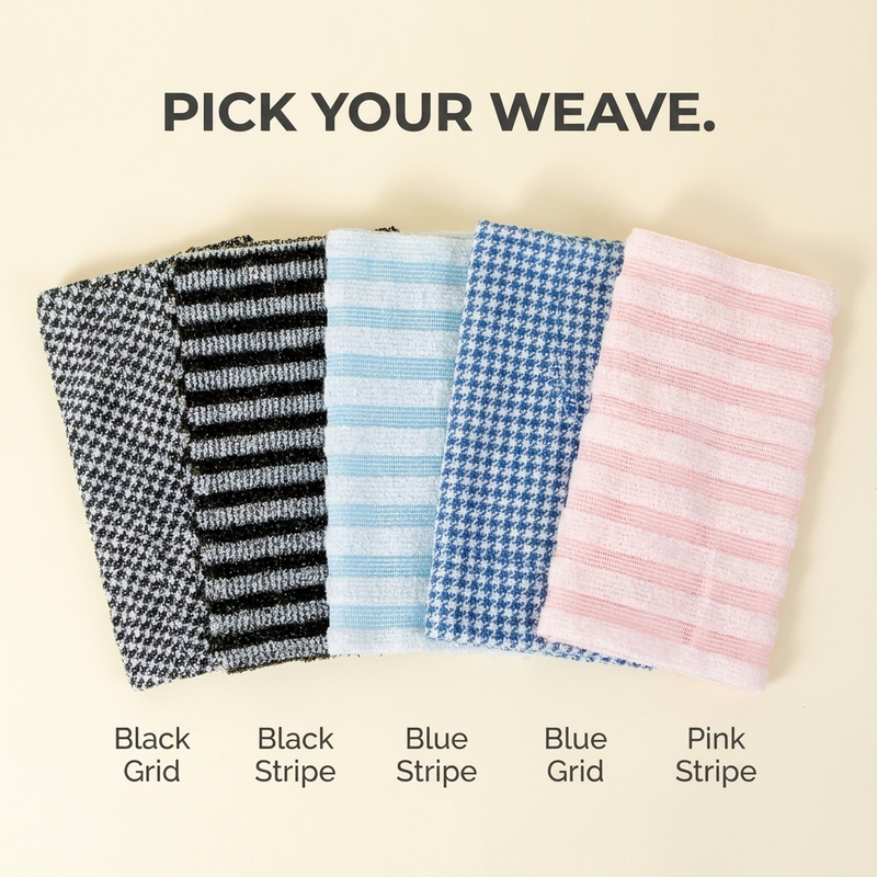 Scrub Cloth - Schluss mit unebener Haut an den Armen, Rückenakne und Orangenhaut – in nur 90 Sekunden