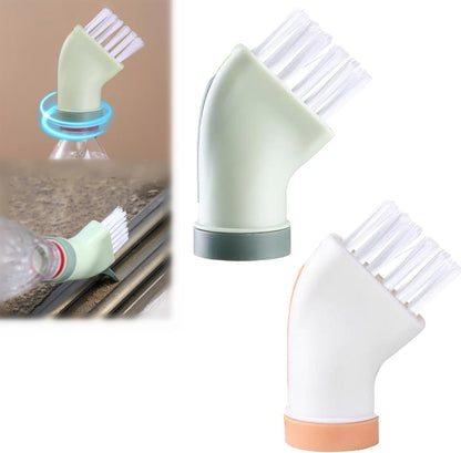 BottleScrubbr - Reinigungsbürste mit Wasserflaschen-Adapter – Passt auf gängige Flaschen