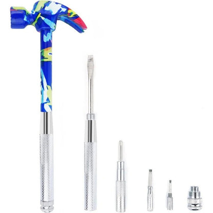 Multi Hammer - Kompaktes 6-in-1-Hammer-Set