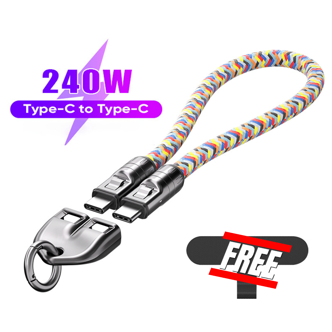 ChargeStrap - 2-in-1-Kabel zum schnellen Aufladen für Wearables