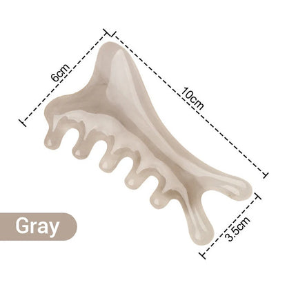 GuaSha - Multifunktionaler Haut- und Kopfhautmassagekamm